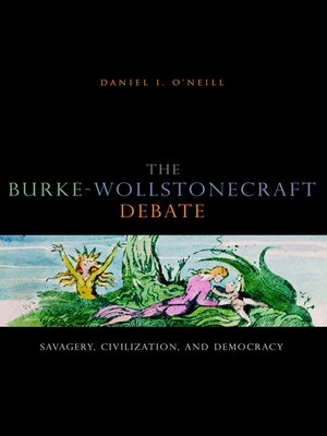 cover image of The Burke-Wollstonecraft Debate